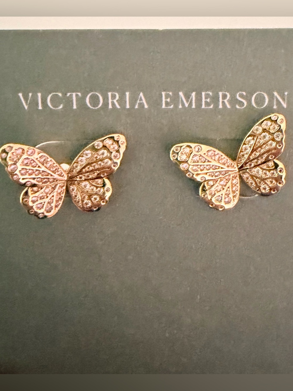 Victoria Emerson Butterfly Earrings studs
